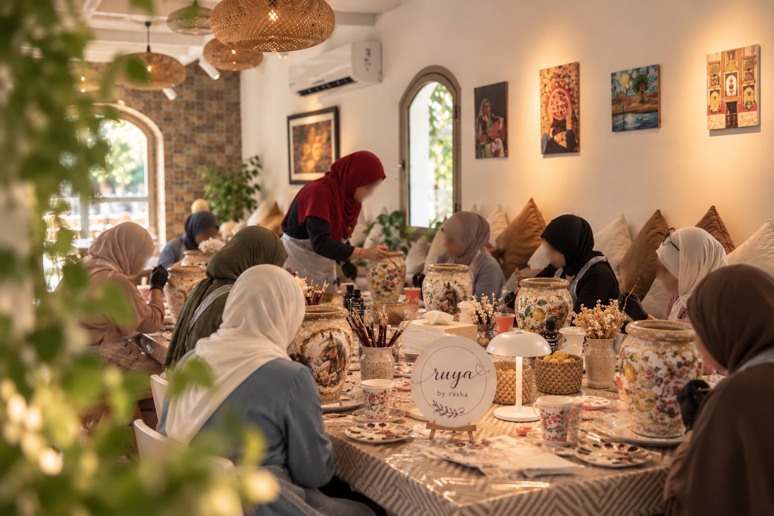 Real Ruya by Rasha art workshop
